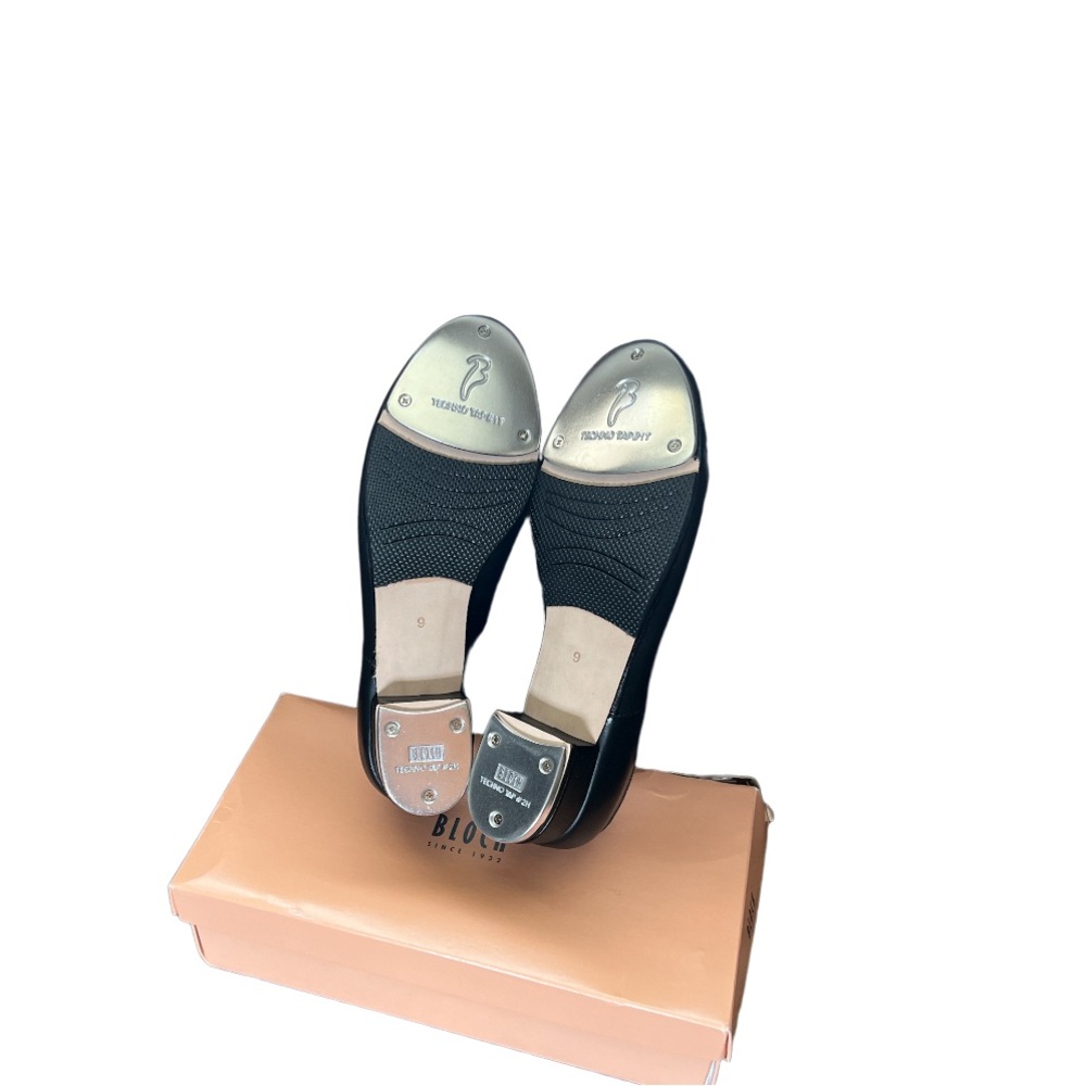 Bloch women's Dance Jazz Full-sole Leather Tap Shoe - Picture 6 of 7